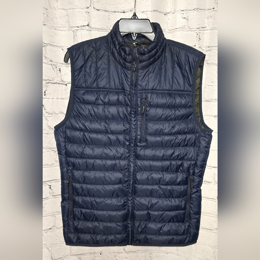 Gap Men's Navy Quilted‎ Puffer Vest Size Small